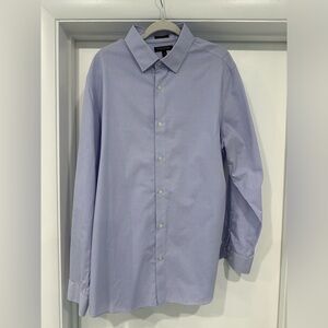 Banana Republic Grant Slim Fit Non-Iron dress shirt. Purple. XL. Like new
